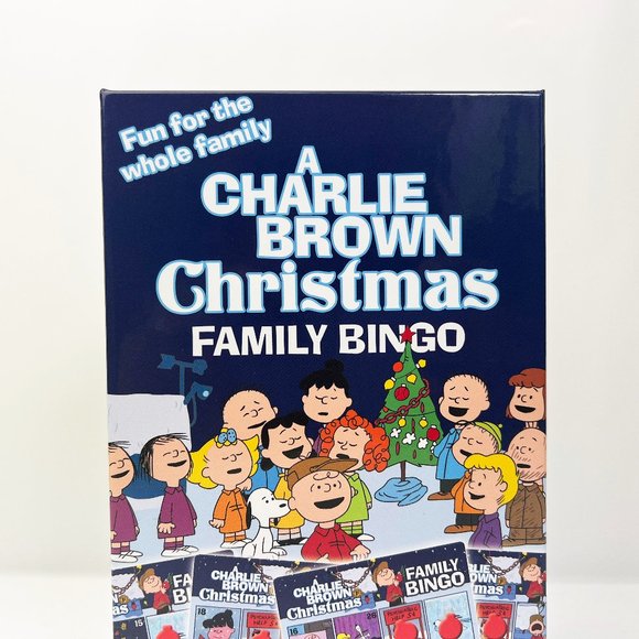 A Charlie Brown Christmas Family Bingo Game Night Friend up to 8 players (used) - Picture 5 of 6